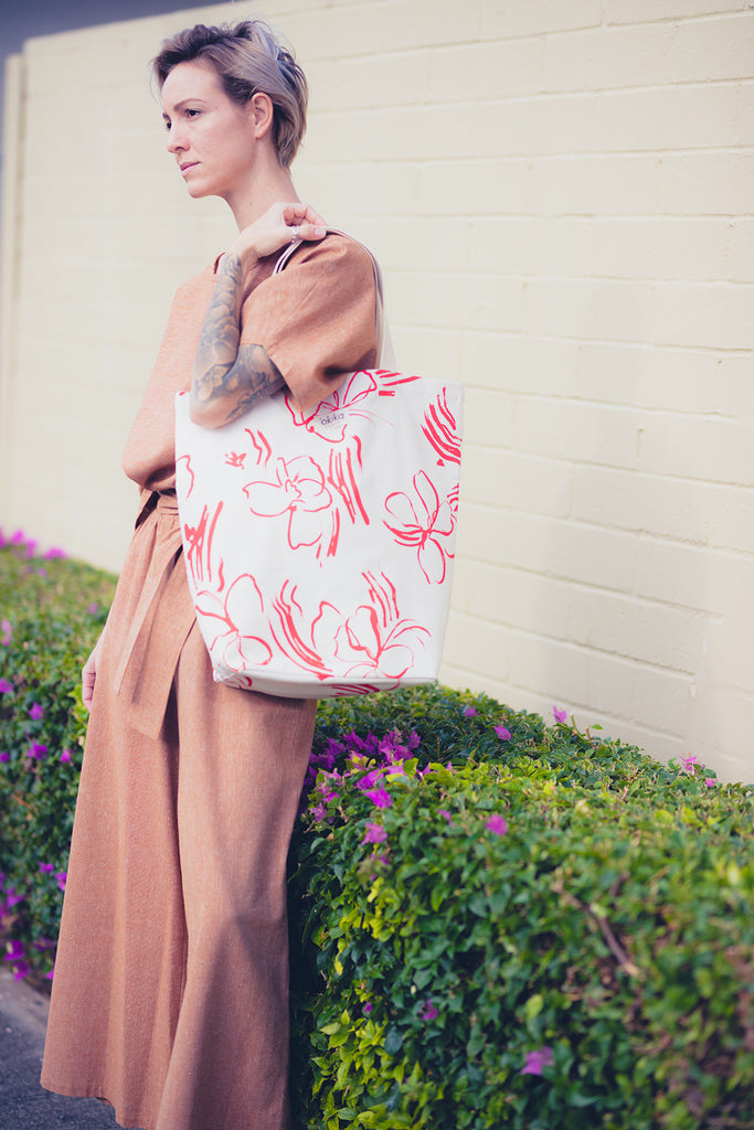 Conical Tote - 'Okika Cloth