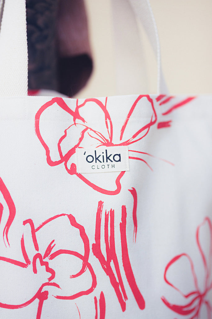Conical Tote - 'Okika Cloth