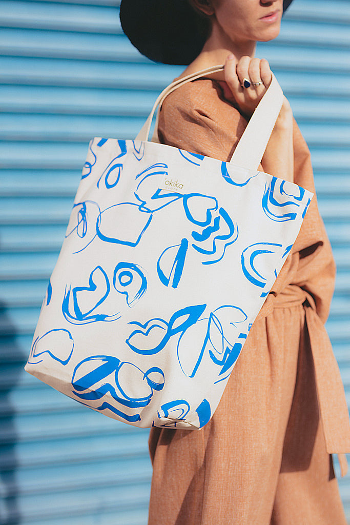 Conical Tote - 'Okika Cloth