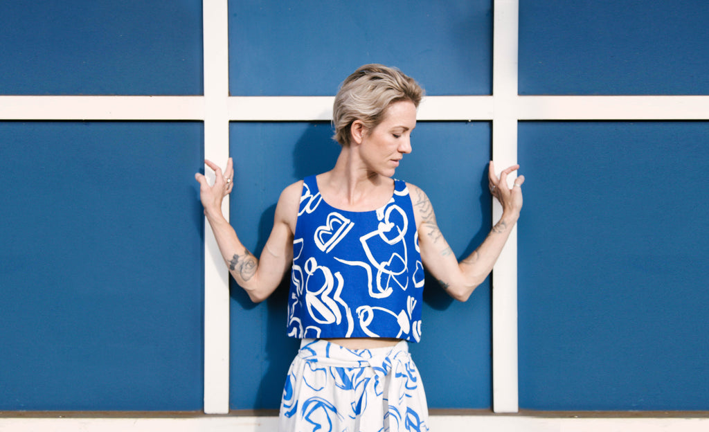 Crop Tank - 'Okika Cloth