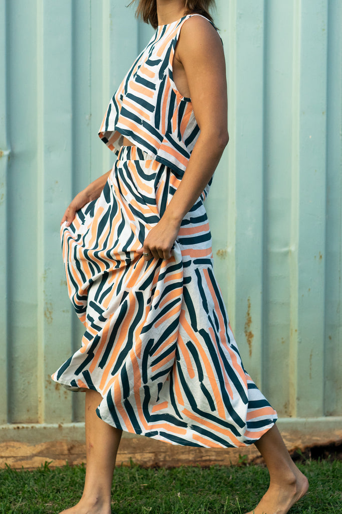 Midi Skirt - 'Okika Cloth