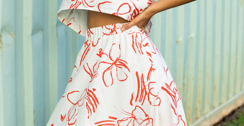 Midi Skirt - 'Okika Cloth