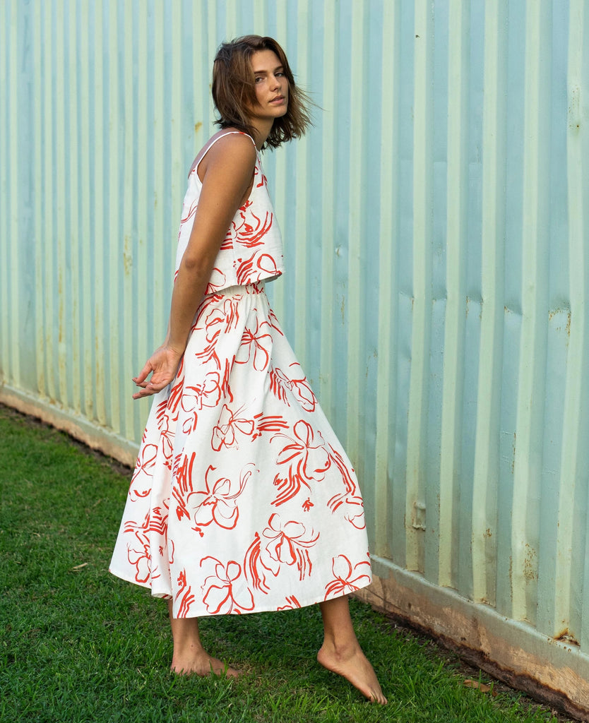 Midi Skirt - 'Okika Cloth