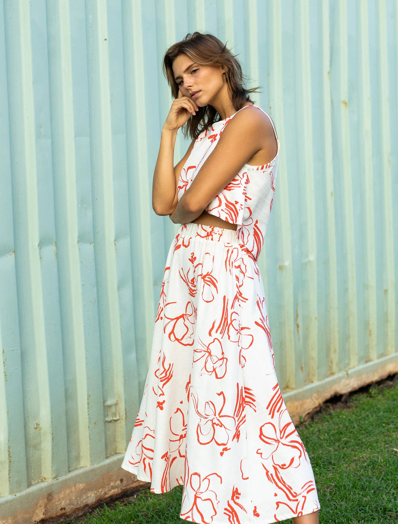 Midi Skirt - 'Okika Cloth