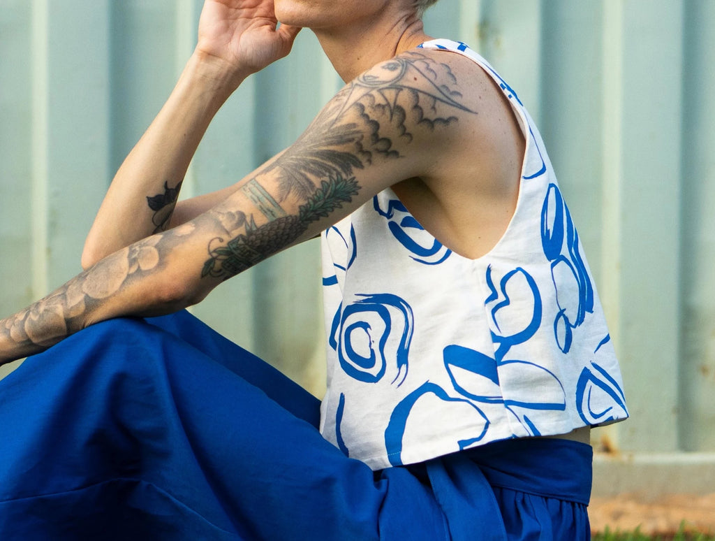 Crop Tank - 'Okika Cloth