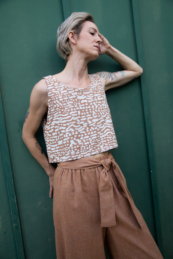 Crop Tank - 'Okika Cloth