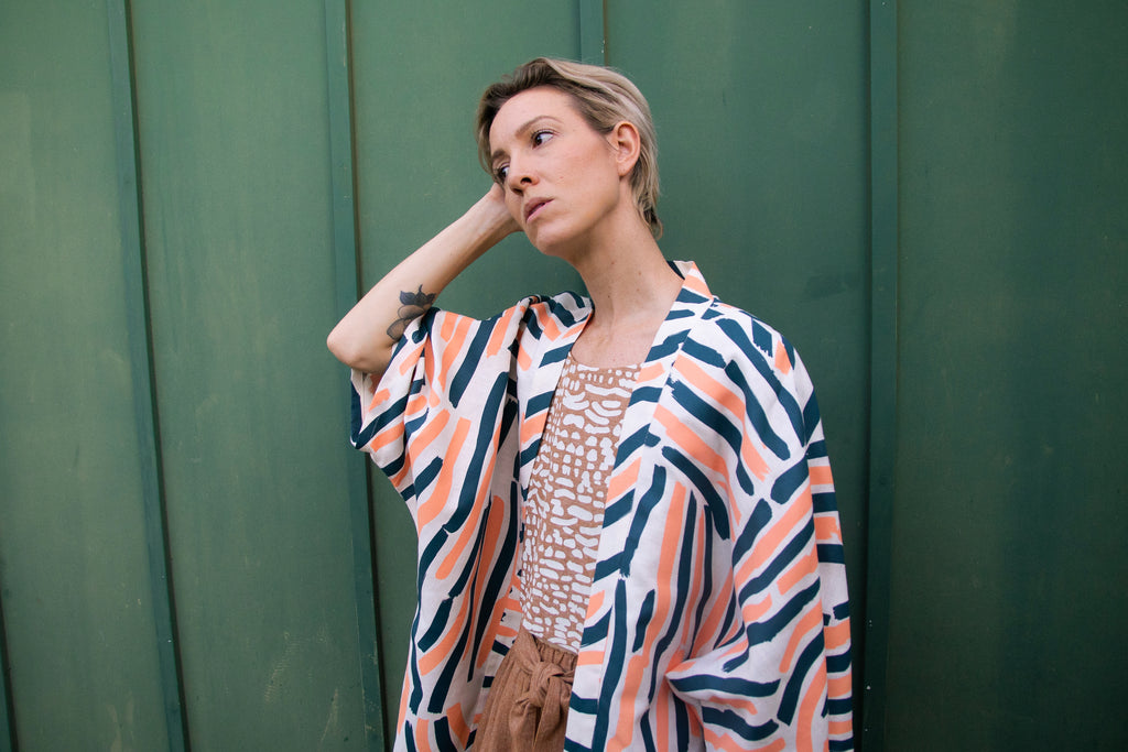 Kimono Jacket - 'Okika Cloth