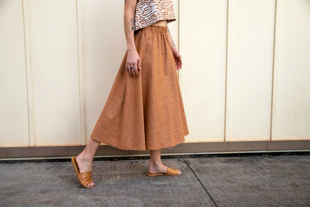 Midi Skirt - 'Okika Cloth