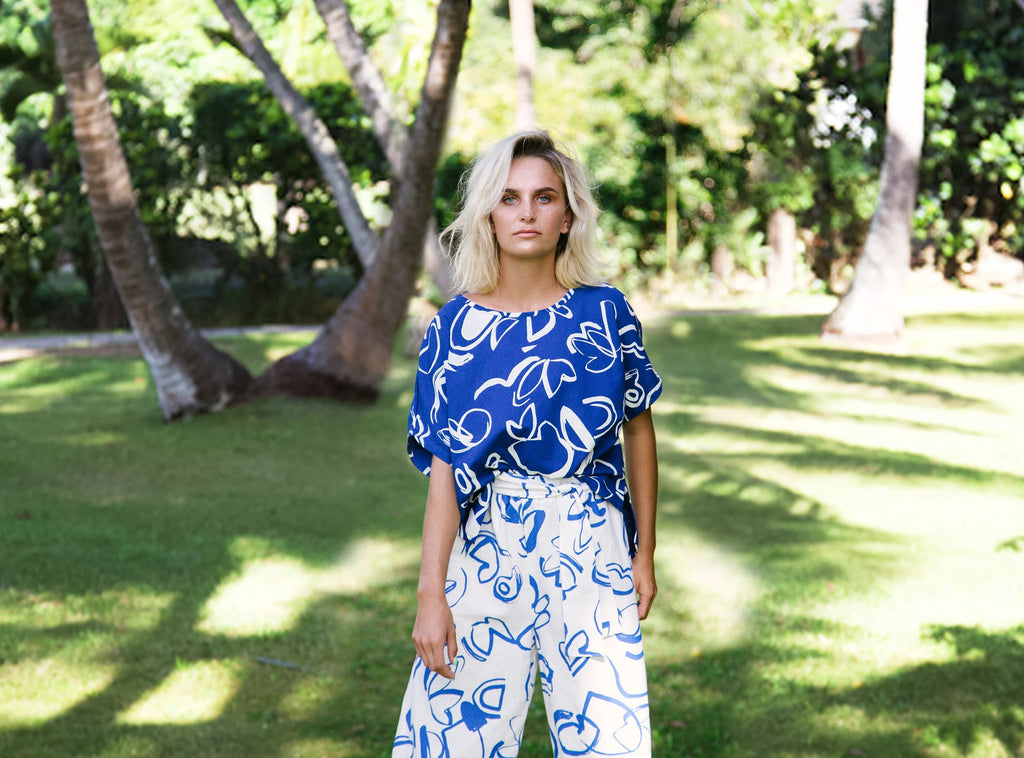 Kimono Sleeve Blouse - 'Okika Cloth