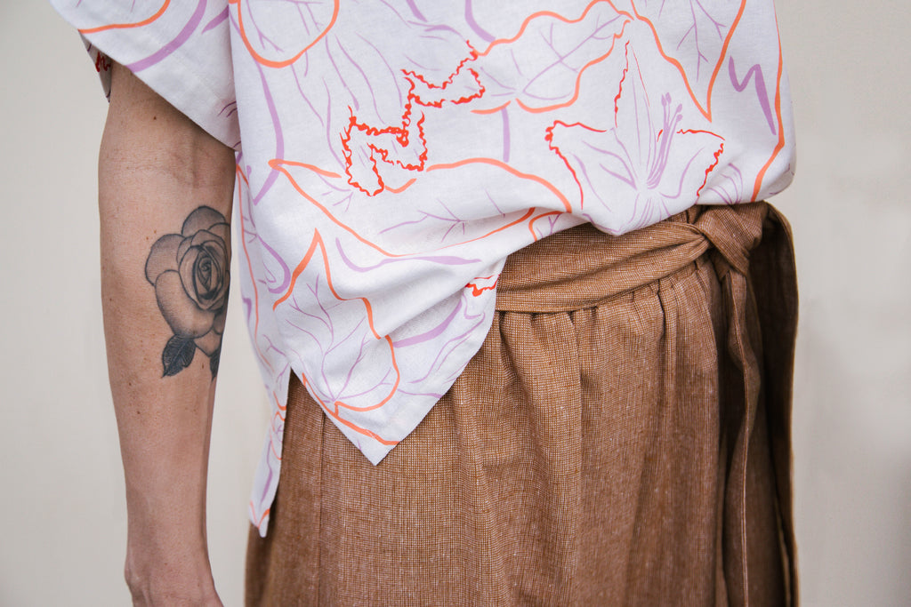 Kimono Sleeve Blouse - 'Okika Cloth