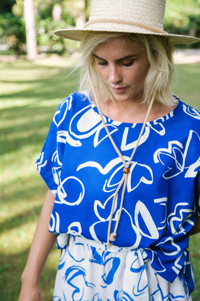 Kimono Sleeve Blouse - 'Okika Cloth