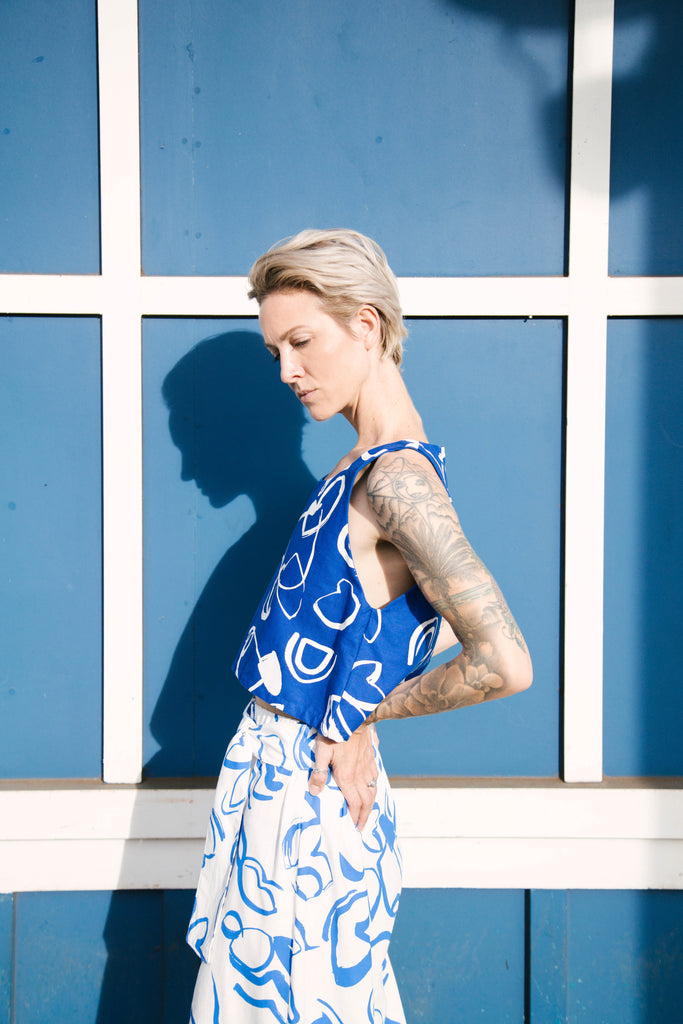 Crop Tank - 'Okika Cloth