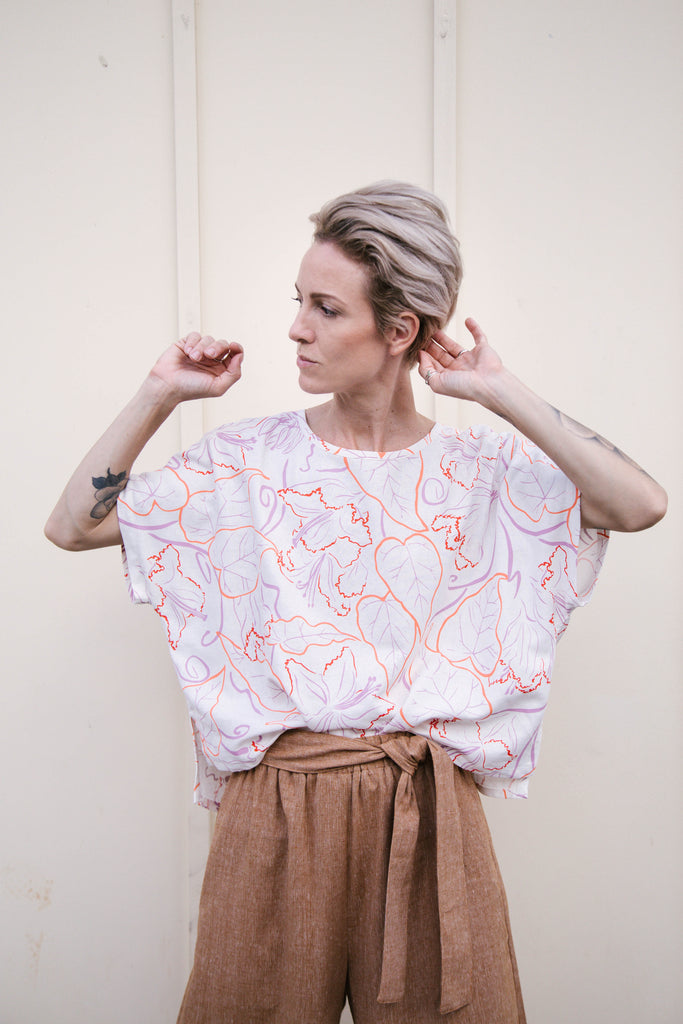 Kimono Sleeve Blouse - 'Okika Cloth