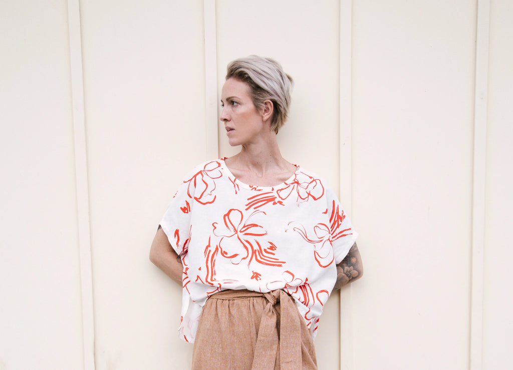 Kimono Sleeve Blouse - 'Okika Cloth