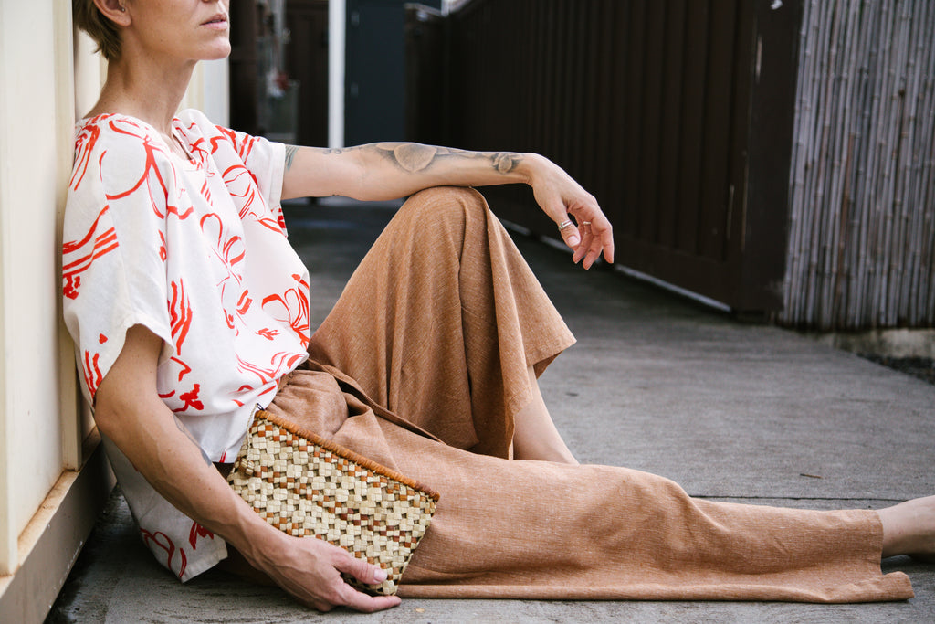 Kimono Sleeve Blouse - 'Okika Cloth
