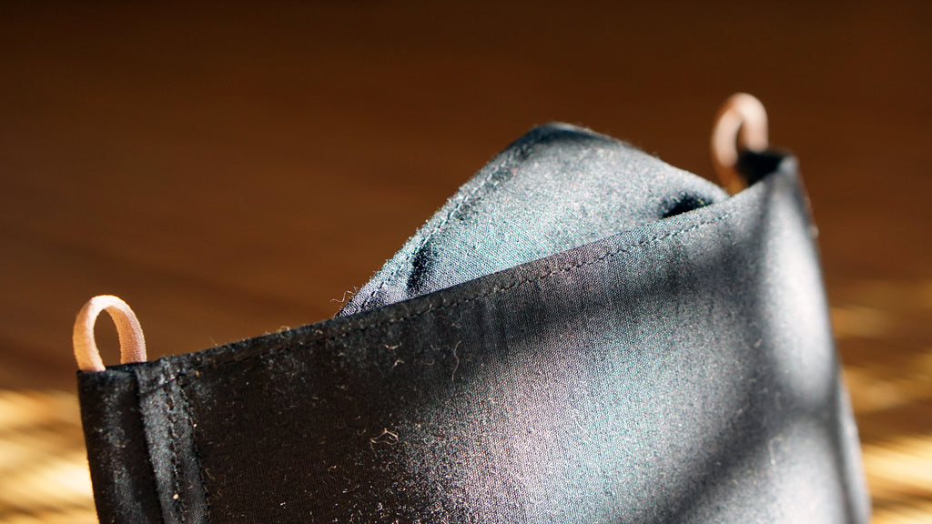 Origami Face Mask - Obsidian - 'Okika Cloth