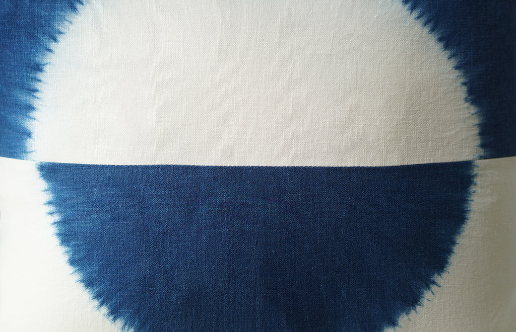 Indigo Shibori Pillow - 'Okika Cloth