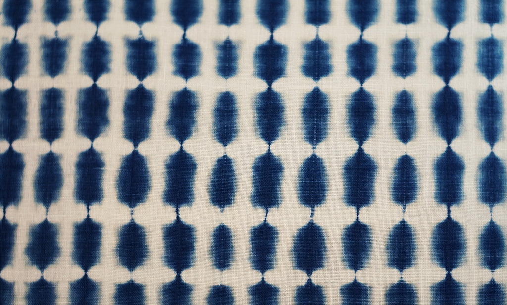 Indigo Shibori Pillow - 'Okika Cloth