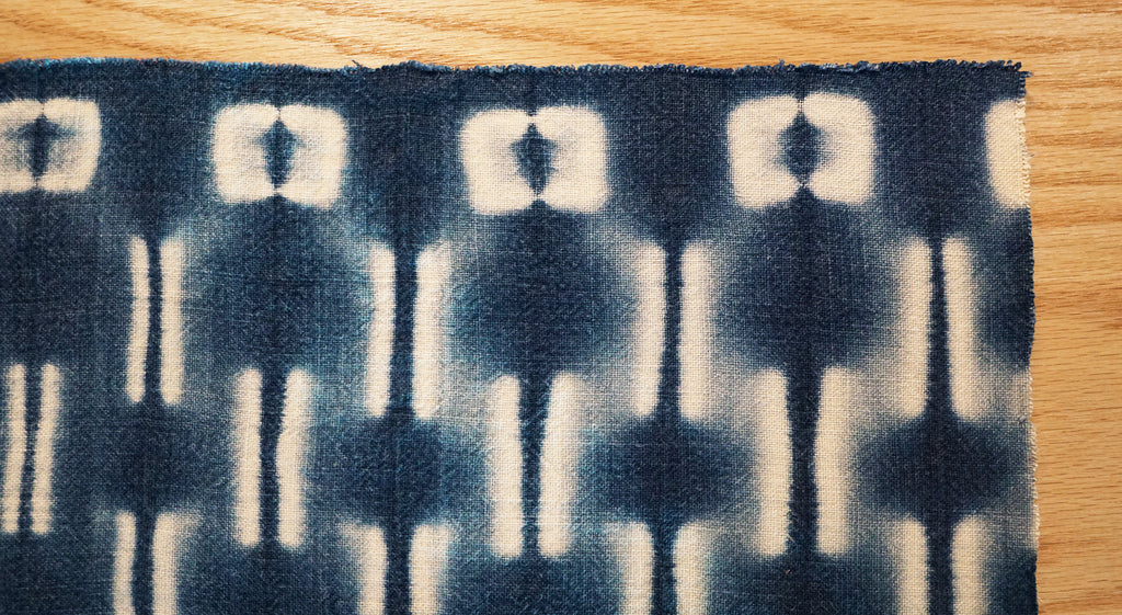 Indigo Shibori Placemats - 'Okika Cloth