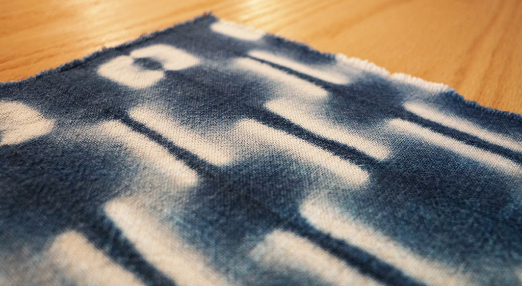 Indigo Shibori Placemats - 'Okika Cloth